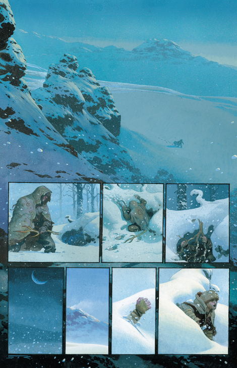 Illustration for article titled Esad Ribić showcases Conan’s primal appeal in his fully painted Exodus